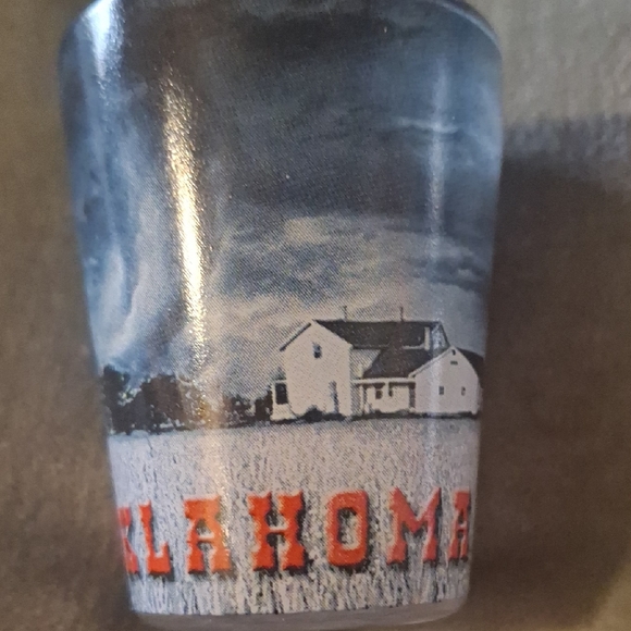 Other - Oklahoma Themed Shot Glass Storm Twister